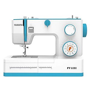 Máquina de Costura Doméstica Yamata 23 Pontos FYe380 Bivolt - Cor Tiffany