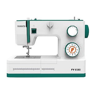 Máquina de Costura Doméstica Yamata 23 Pontos FYe380 Bivolt - Cor Verde