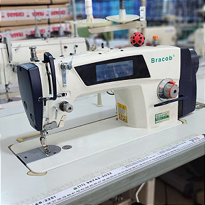 Máquina de Costura Industrial Reta Eletrônica Bracob BC-D5-4 [USADA]