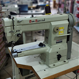 Máquina de Costura Industrial Braço Sun Special SS3705 C/ Mesa Especial [USADA]