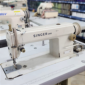 Máquina de Costura Industrial Singer 2491 Completa [USADA]
