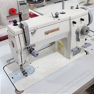 Máquina de Costura Semi Industrial Zig Zag Singer 20U Lubrificação Automática [USADA]