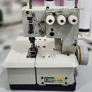 Máquina de Costura Semi Industrial Galoneira Bracob BC2600-3P [USADA]