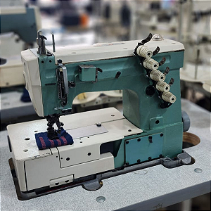 Máquina de Costura Industrial Galoneira Kansai Special W8103-F [USADA]