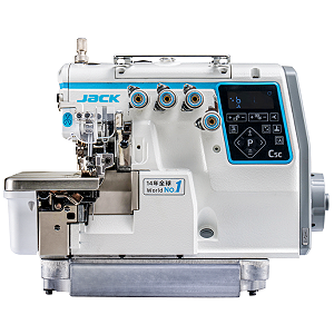 Máquina de Costura Industrial Jack Interloque Eletrônica C5C-5 220v