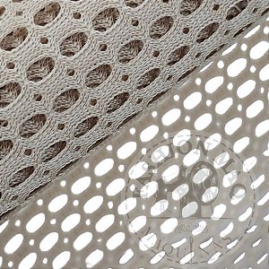 Tela Treliça Leblon Palha 100% Poliéster (0,50 x 1,40m)