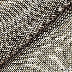 Tela Sintética Mescla Caqui 100% Pvc Material para Bolsas, Brindes e Artesanato (0,50 x 1,40m)