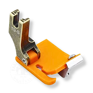 Calcador Reta Pesponto Teflon C/ Guia Ajustável T9