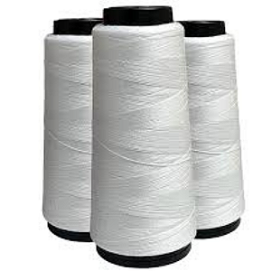 Combo 10 Linhas de Costura Cor 000 Branco 2000J (1.828m) Gramatura 120 Tex 27 Marca Resistente 100% Poliéster