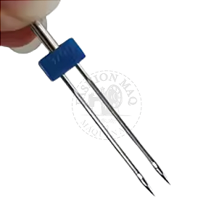 Agulha Dupla Importada P/ Máquina de Costura HZx1 Nº11 4mm