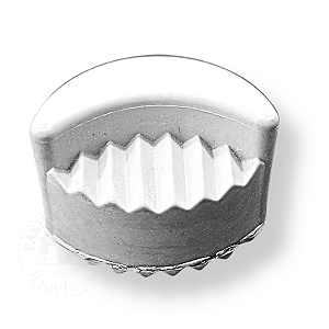 Borracha de Canto Meia Lua Reta Dianteira Zoje Tanque Blindado