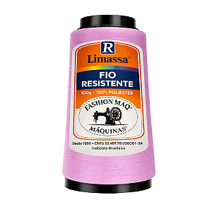 Fio Resistente Cor 014 Lilás 100g Marca Resistente 100% Poliéster