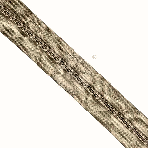 Zíper Nylon Nº 5 Cor Caqui Para Bolsas e Necessaires Por Metro