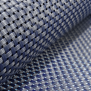 Tela Sintética Lisa Luxo Marinho 100% Pvc Material para Bolsas, Brindes e Artesanato (0,50 x 1,40m)