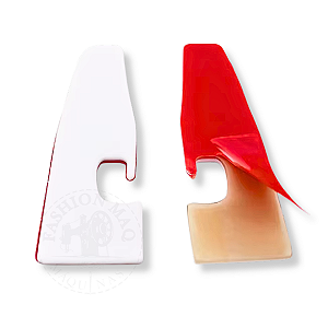 Adesivo para o Calcador de Overloque em Teflon Plástico