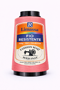 Fio Resistente Cor 142 Kiss 100g Marca Resistente 100% Poliéster#