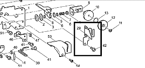 Passa Fio do Tensor Brother Bordadeira PE7XX