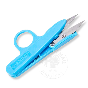 Tesoura Jack Arremate Azul C/ Dedal Premium