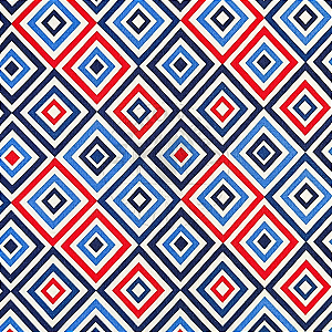 Tecido Tricoline 100% Algodão Quadrados Coloridos - Metro