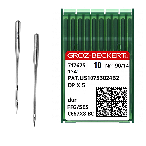 Agulha Groz Beckert Reta Cabo Grosso DPx5 Nº14