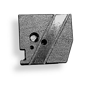 Suporte da Faca Inferior Interloque Singer 324G