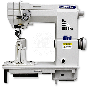 Máquina de Costura Industrial Reta Transporte Triplo Coluna Lanmax LM9910-1T 220v