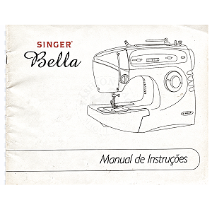 Manual de Máquina de Costura Doméstica Singer Bella Original