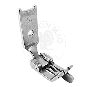 Calcador Pespontadeira 1/8 C/ Guia Direito