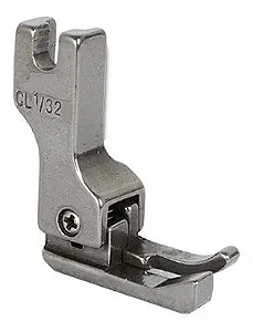 Calcador Reta Pesponto Metal 1/32 Esquerdo