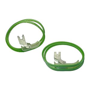 Calcador Reta Teflon 2 Fitas Deslizantes