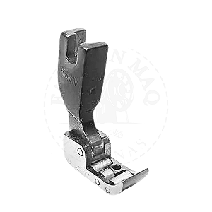 Calcador Reta Ziper Metal Direito C/ Rolete