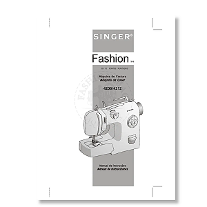 Manual de Máquina de Costura Singer Fashion 4206 / 4212