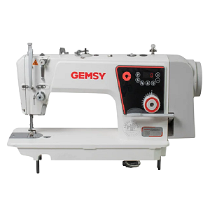 Máquina de Costura Industrial Reta Gemsy Direct Drive C/ Corte de Linha G20 220v - Premium