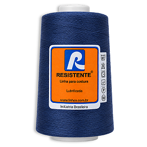 Linha Resistente 013/80 Azul Marinho Tex 40 5000m para Máquina Picueta 100% Poliéster