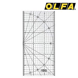 Régua Acrilica Olfa MQR 15X30CM