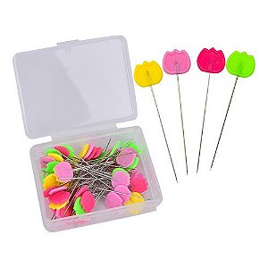 Alfinete Cabeça de Tulipa 48mm Pacote com 50 Unidades
