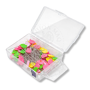 Alfinete Cabeça de Pássaro 48mm Pacote com 50 Unidades