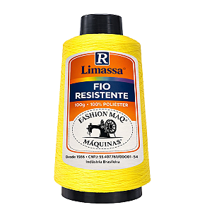 Fio Resistente Cor 002 Canário 100g Marca Resistente 100% Poliéster