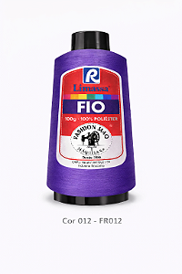 Fio Resistente Cor 012 Roxo 100g Marca Resistente 100% Poliéster