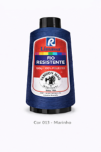 Fio Resistente Cor 013 Marinho 100g Marca Resistente 100% Poliéster