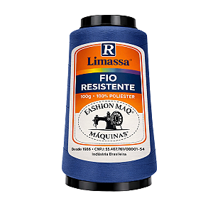 Fio Resistente Cor 013 Marinho 100g Marca Resistente 100% Poliéster