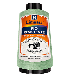 Fio Resistente Cor 026 Verde Farda 100g Marca Resistente 100% Poliéster
