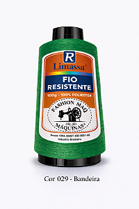 Fio Resistente Cor 029 Bandeira 100g Marca Resistente 100% Poliéster