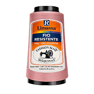 Fio Resistente Cor 033 Rosa Velho 100g Marca Resistente 100% Poliéster#