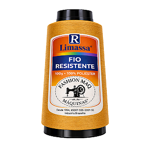 Fio Resistente Cor 041 Mostarda 100g Marca Resistente 100% Poliéster