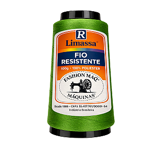 Fio Resistente Cor 055 Abacate 100g Marca Resistente 100% Poliéster#