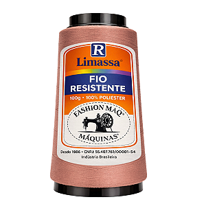 Fio Resistente Cor 065 Goiaba 100g Marca Resistente 100% Poliéster