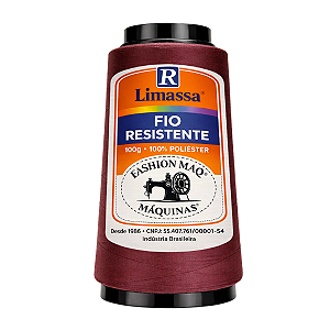 Fio Resistente Cor 147 Rouge 100g Marca Resistente 100% Poliéster