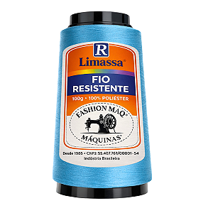 Fio Resistente Cor 155 Pacífico 100g Marca Resistente 100% Poliéster#