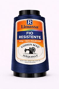 Fio Resistente Cor 157 Nautico 100g Marca Resistente 100% Poliéster
